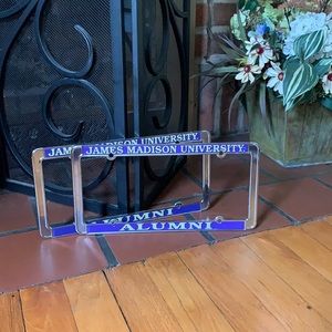 License plate frames – James Madison University!!